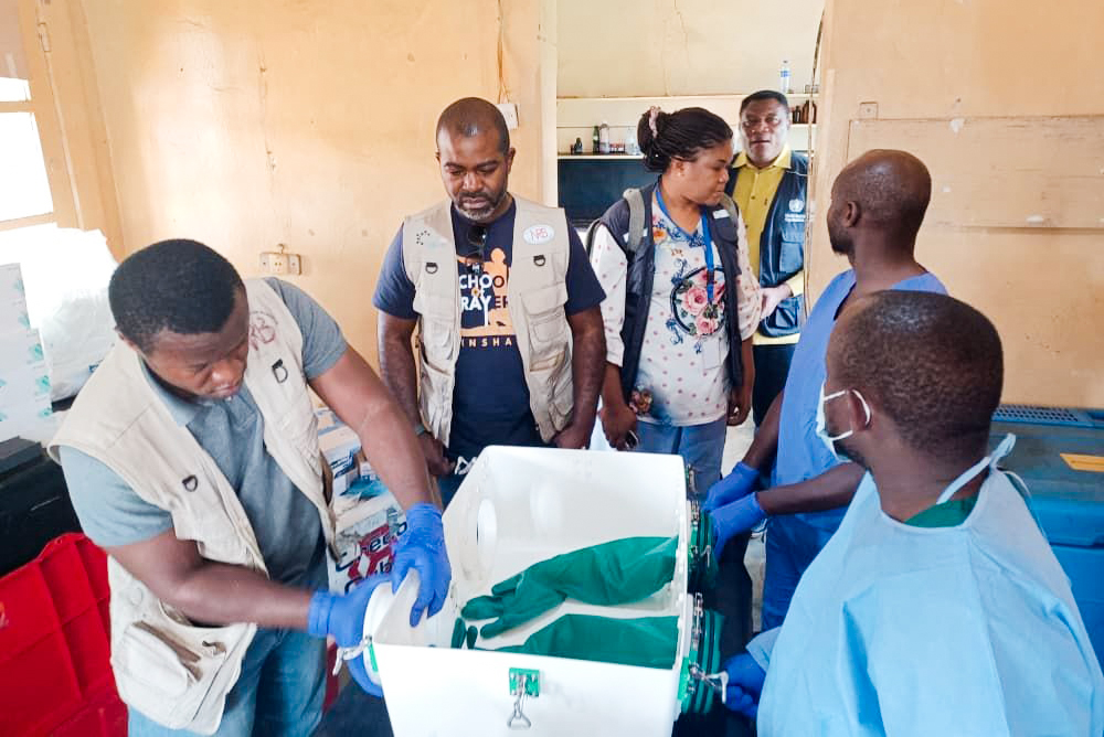 Installation d'un laboratoire de diagnostic Ebola à Mungwalu pour renforcer la riposte en Ituri